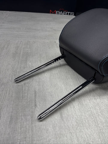 14-21 BMW 2 series F87 M2 OEM Front Seat Headrest Head Rest Blue Stitching