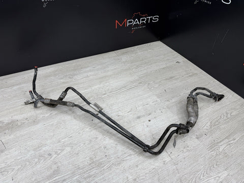 08-13 OEM BMW E90 E92 E93 M3 S65 Manual Transmission Oil Cooler Pipes Lines