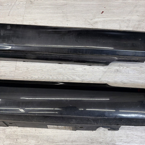 08-13 BMW E92 E93 M3 OEM Right Left Passenger Side Skirt Rocker Panels Black