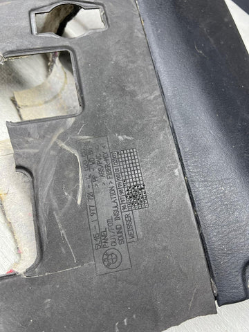 94-99 BMW E36 3-series Coupe Left Lower Dash Knee Trim Panel OEM 1977721 - BLACK