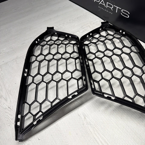 OEM FRONT BUMPER SIDE AIR DUCTS TRIMS GRILLES SET 21-25 BMW G80 G82 G83 M3 M4