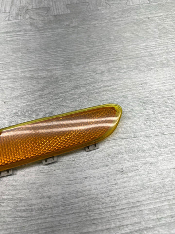 BMW E46 M3 FRONT BUMPER LEFT DRIVER REFLECTOR 63148383011 8383011 ORIGINAL