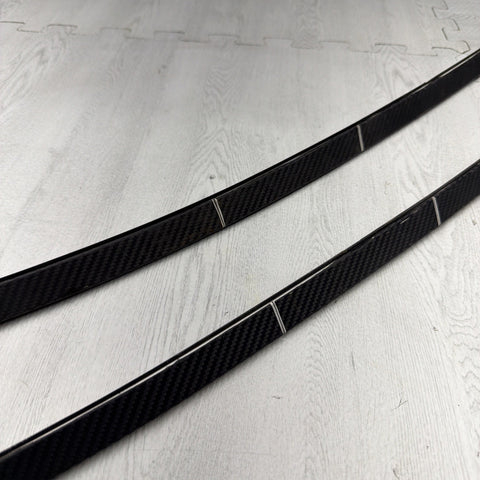 BMW E46 330CI M3 325CI Roof Rails Moldings Trims Wrapped Pair Coupe OEM