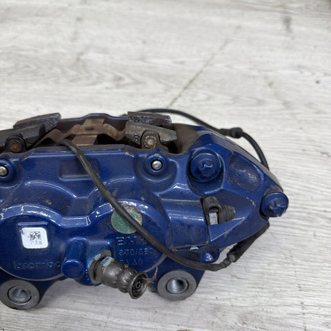 BMW 15-20 F87 M2 F30 F31 F80 F82 F83 M3 M4 Front Left Driver Brake Caliper Blue