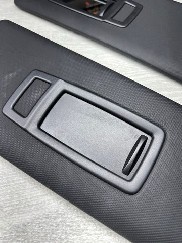 12-20 OEM BMW F30 F32 F80 F82 M3 M4 Interior Sun Visors Black