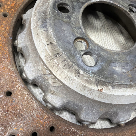 OEM 15-20 BMW F80 F82 F83 F87 M2 M3 M4 Rear Brake Disc Rotors