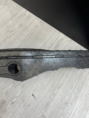 02-06 BMW E46 M3 Factory Front Bumper Rebar Center Styro Foam Support Incomplete