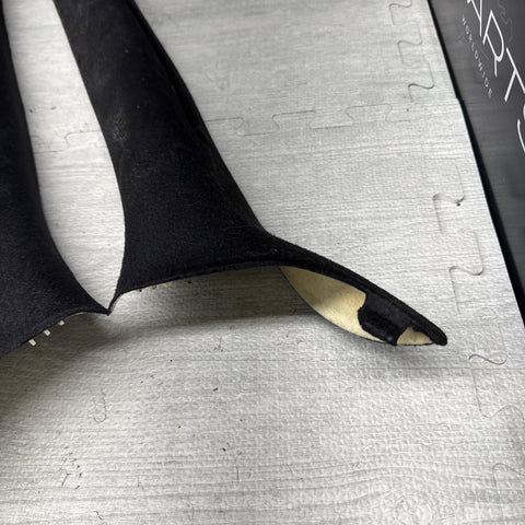 2001-2006 BMW M3 E46 Coupe Front Left Right A Pillar Trim Cover Black OEM *Notes