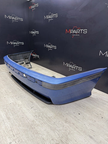 (PICKUP ONLY) BMW OEM 94-99 E36 M3 COUPE REAR BUMPER + SHOCKS ESTORIL BLUE