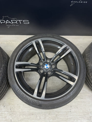 BMW 15-20 F80 F82 F83 M3 M4 Style 437M M Double Spoke Rims Wheels OEM
