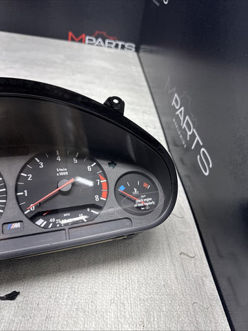 96-99 BMW E36 M3 Instrument Gauge Cluster Speedometer Tachometer 85k