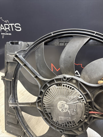 08-13 BMW E90 E92 E93 M3 S65 Engine Radiator Cooling Electric Fan *Blade Crack