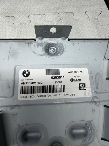 2012-2018 BMW 328i 335i 320i 428i 435i Radio Audio Amplifier System 9283511 OEM