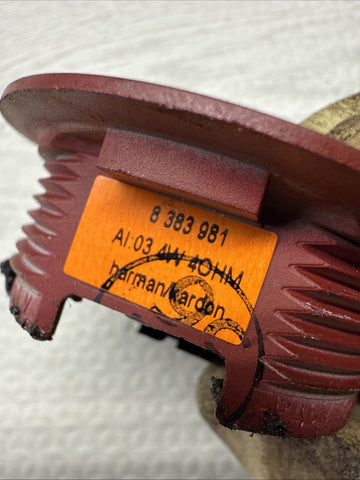 E46 325 328 330 Coupe M3 Quarter Panel Speakers + Grill Covers Imola Red