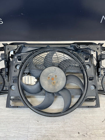 (PICKUP ONLY) BMW E46 M3 01-06 FRONT CLIP RADIATOR SUPPORT AUX FAN ORIGINAL