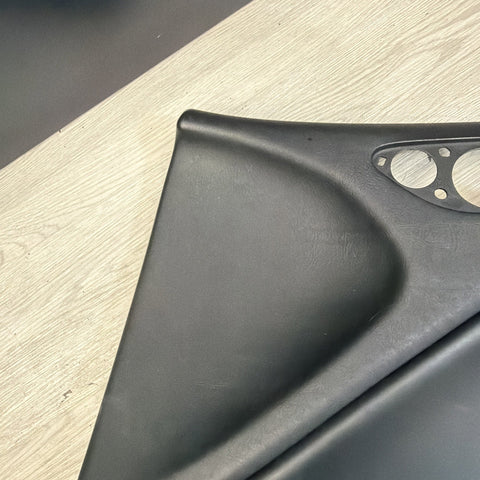 01-06 BMW E46 M3 PASSENGER RIGHT SIDE DOOR PANEL CARD BLACK OEM