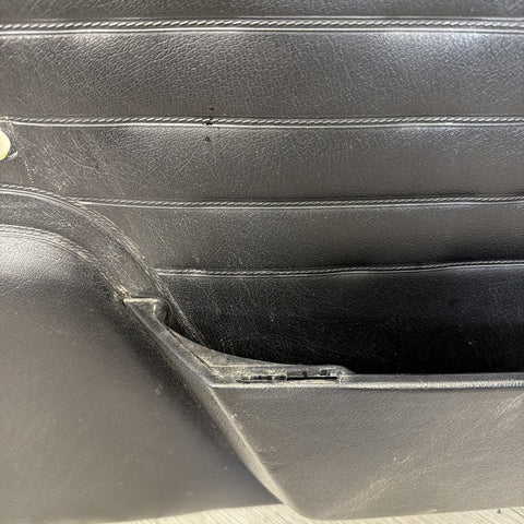 OEM BMW E30 318is Front Left Driver Black Door Card 51418129298