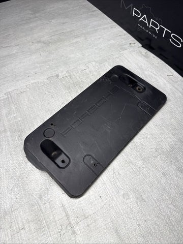 Porsche License Plate Bracket - Genuine Porsche 95B807287F1E0