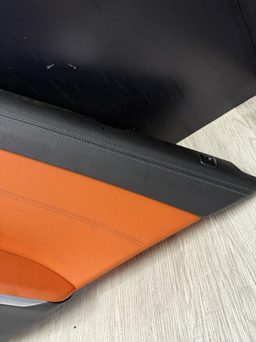 BMW 21-26 G80 M3 Rear Right Kyalami Orange Leather Door Panel