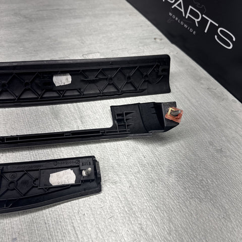 BMW E46 M3 01-06 Coupe Convertible Brushed Aluminum Center Trim Pieces *Notes*