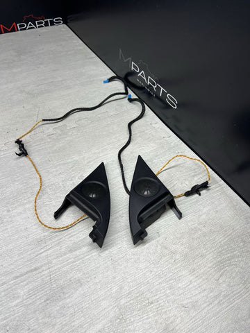 BMW 06-10 E63 E64 650I M6 OEM FRONT LOGIC 7 DOOR TWEETER SPEAKERS TWEETERS