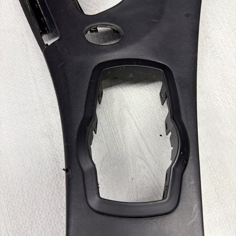 09-13 BMW E93 M3 DCT CIC LEATHER CENTER CONSOLE TRIM CONVERTIBLE *CREASES*