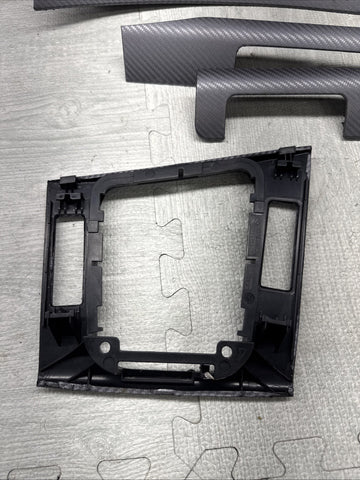 01-06 BMW E46 M3 Coupe Interior Armrests Trim Set Wrapped  *NOTES*