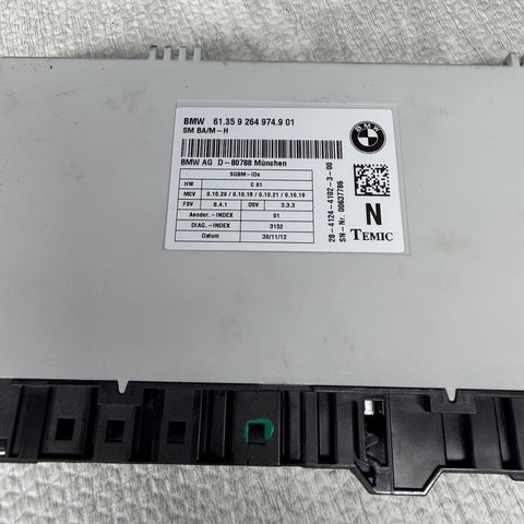 11-17 BMW 1 3 Z4 X1 X5 X6 Front Seat Computer Module OEM 92649749 SM BA/M-H