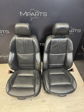 08-13 BMW E92 M3 Coupe Original Black Interior Front Seats Powered Heated