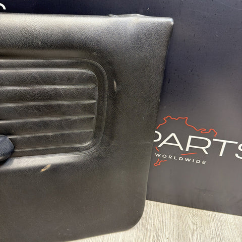 BMW E30 318is Coupe Right Passenger Side Door Card Panel Black