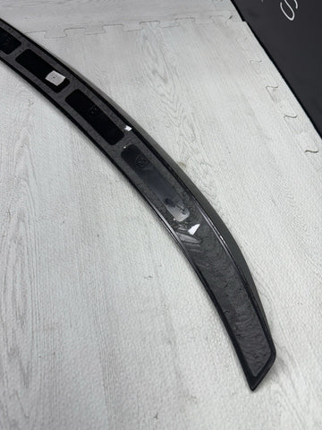 BMW G80 M3 Sedan Rear Trunk Lid Spoiler Lip Gloss Black 51628074906 2021 OEM