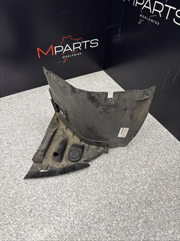 OEM BMW E46 M3 Front Left Splash Shield Guard Liner + Temp Sensor