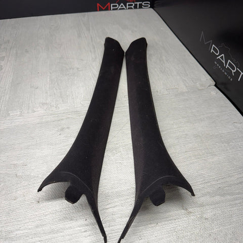 1992-1999 BMW E36 Convertible Front A-Pillar Trim Left&Right Black OEM 1977760