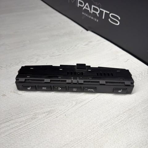 01-06 BMW E46 M3 3Series Heated Seat DSC Sport Console Control Panel OEM 6914751