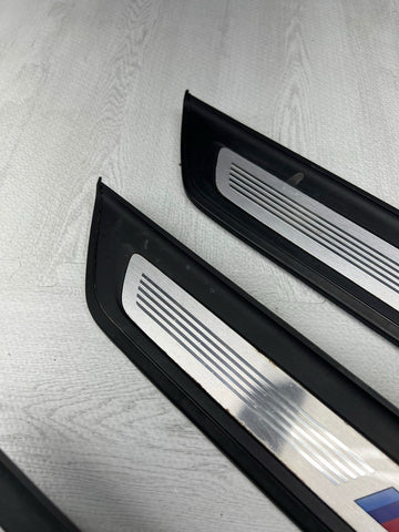18-23 OEM BMW F90 M5 Door Sills Illuminated Covers Trims Scuff Plates SET