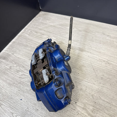 BMW 15-20 F87 M2 F30 F31 F80 F82 F83 M3 M4 Front Left Driver Brake Caliper Blue