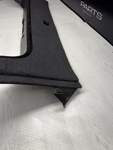 BMW 98-02 Z3 Z3 M Coupe Rear Trunk Side Plastic Panel Trim Insert 8411412