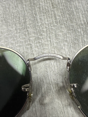 Ray-Ban Sunglasses RB3447 Round Metal Frame Mirror Classic Lens 50mm Unisex