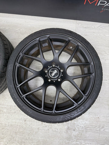 19x8.5/19x9.5 VMR V710 5x120 35/33 Matte Black 19” Wheels Rims Set (4)