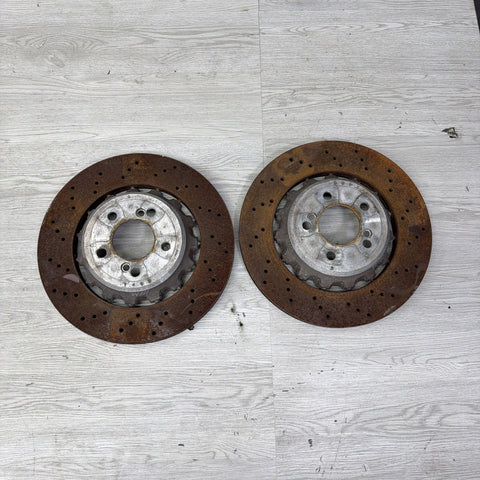 OEM 15-20 BMW F80 F82 F83 F87 M2 M3 M4 Rear Brake Disc Rotors