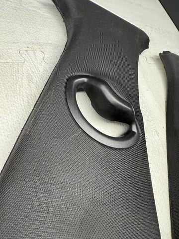 21-26 BMW G80 M3 Sedan B Pillar Pillars Trims Covers Panels Black