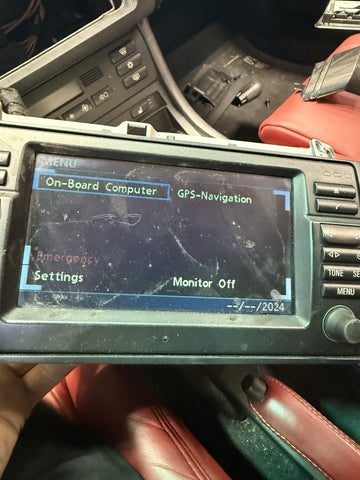 BMW 04-06 325 330 M3 Radio Display On-board Monitor Screen OEM -1 Dead Pixel-