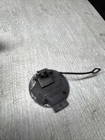 BMW E46 M3 Front Bumper Tow Hook Eye Cover 2695250 OEM Titan Silver