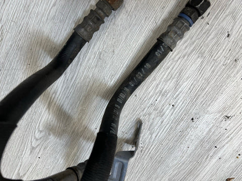 OEM 15-18 PORSCHE MACAN TRANSMISSION OIL COOLER HOSES PIPES LINES SET