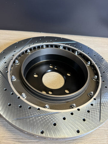 01-06 BMW E46 M3 BREMBO Big Brake Kit Red Calipers Rotors Set NEW Plug Play