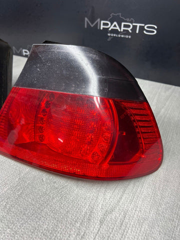 BMW 01-06 E46 325 330 M3 Coupe Outer Tinted LED Tail Lights