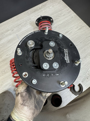 BMW F87 M2 16-18 H&R VTF Lowering Springs On Stock Shocks Millway Camber Plates