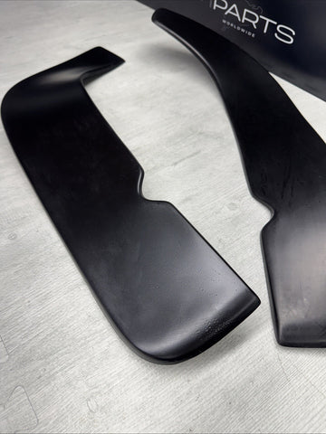 NEW BMW E46 M3 01-06 Front Bumper Splitters Lip Sides Black