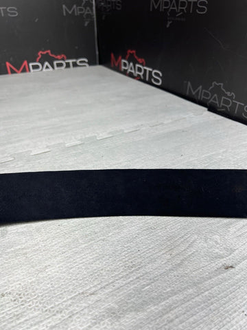 01-06 BMW E46 M3 Alcantara Black Center Dash Dashboard Trims 8196103 Set Of 3