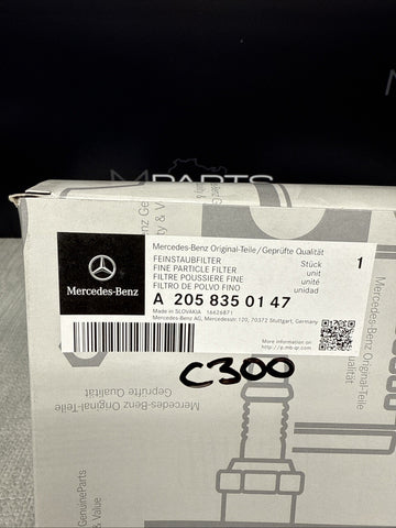 Genuine Mercedes-Benz Intake + Cabin Filter A2058350147 A1668300218